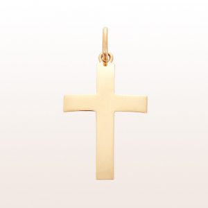 Kreuz-Anhänger aus 18kt Gelbgold